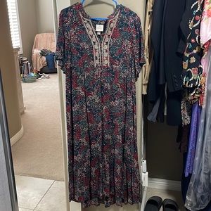 Knox Rose boho style midi dress